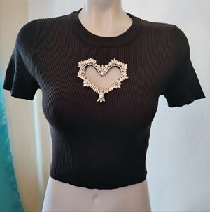 IMMODEL Embellished Top, NEW With Tags, Small